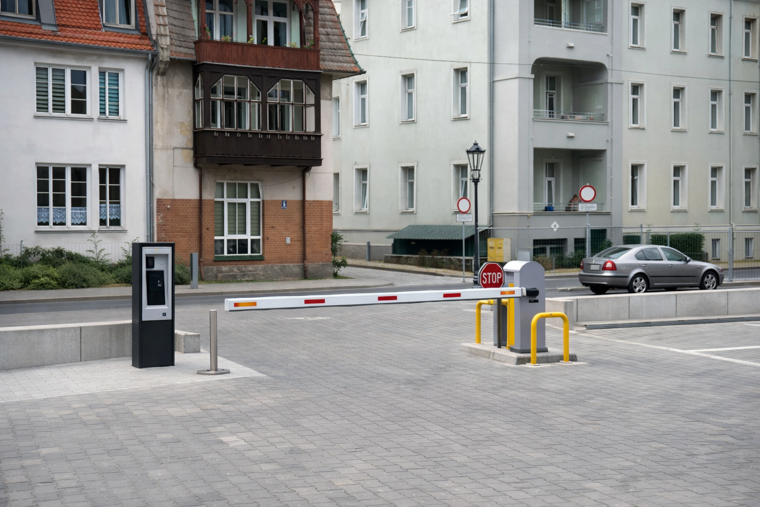 Parking w centrum Kudowy-Zdroju